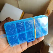 Tornillo de nailon M3NH1 M3, separador de nailon hexagonal Blanco/Negro, cabeza plana, espaciado de plástico de nailon, tuercas, 300 Uds.