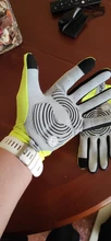 Giyo-guantes de dedo completo para ciclismo, antideslizantes, de tela de Lycra, para ciclismo de carretera