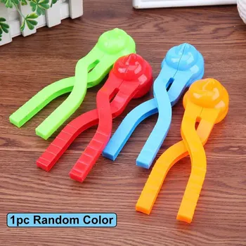 

1pc Winter Snow Ball Maker Clip Kids Sand Mold Tool Toy Lightweight Compact Snowball Fight Outdoor Sport Snowball Clamp Kids Toy