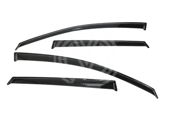 

Дефлекторы боковых окон для Kia Ceed универсал 2007-2012 ветровики украшение стайлинг защита от дождя грязи солнца тюнинг