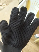 Guante para gatos gato De aseo De silicona para mascotas perro cepillo guante De derramamiento suave eficiente cuidado para mascotas guante baño para perros gato limpieza