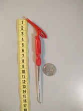 Removedor de anzuelos en forma de bolígrafo, herramienta para atar nudos, 3 en 1, para pesca con mosca, aparejos de pesca