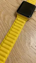 For Apple Watch SE 6 5 4 Leather Loop Bands Strap Watchband Breathable Bracelet for IWatch