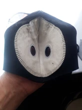 Máscara filtro facial de carbón activado para ciclismo, Mascarilla lavable, 10 unidades