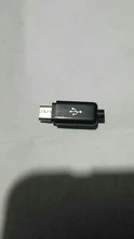 10 unids/lote YT2153B Micro USB 4Pin conector macho negro/blanco de datos OTG interfaz de línea de cable de datos para