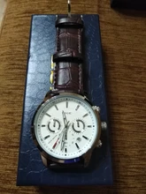 LIGE-reloj analógico con correa de cuero para hombre, nuevo accesorio de pulsera de cuarzo resistente al agua con cronógrafo, complemento Masculino deportivo de marca de lujo con fecha automática, 2021