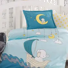 Детский комплект для сна из 100 хлопка с изображением слона 7 пар