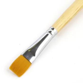 

Synthetic brush flat sonnet, long handle No. 12