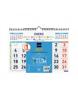 

Annual calendar CAL. Wall COLOR NG M 30X21 2021 +