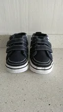 Zapatos de lona para bebé de 0 a 2 años, botines a la moda con lazo de gancho, para primeros pasos, para cuna