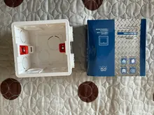 Switch-Box Wall-Socket Internal-Mount-Box Cassette-86mm Delviz for Standard EU Plastic-Materials