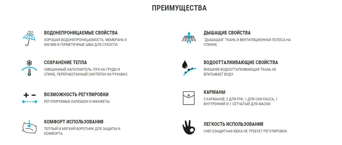 КУРТКА ГОРНОЛЫЖНАЯ ДЛЯ ТРАССЫ 500 МУЖ. WEDZE. Decathlon