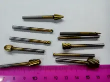Cutter-Tools Knife Woodworking Routing Carving Dremel Rotary Milling Titanium BINOAX