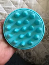 Cabezal de silicona para limpieza, cuidado del cabello, peine para masaje del cuero cabelludo, cepillo de ducha, Spa, champú anticaspa