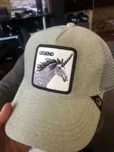 Nuevo Original de Goorin hermanos verano casquillo del camionero de malla snapback gorros de hip hop para hombres bordado Animal gorra de béisbol