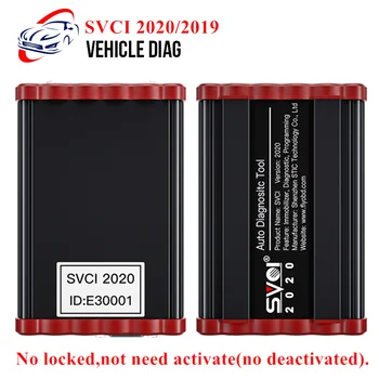 

SVCI 2020 V38.1Car Diagnostic Tool OBD2 Scanner ABRITES Commander Key Programmer Mileage Correction Upgrade for VAG