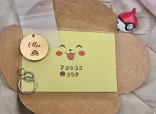 Chapa identificativa para mascotas, accesorio personalizado con el nombre grabado del perro o gato para colocar en el collar, MW001