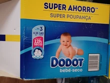Set de 2 Packs Pañales Dodot Bebé Seco, Pack Ahorro, El Único pañal con Canales de Aire, Talla 2 (312 uds), Talla 3 (280 uds), Talla 4 (256 uds) y Talla 5 (232 uds)