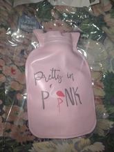 De dibujos animados lindo mano caliente de la botella de agua caliente Mini botellas de agua, portátiles mano chicas de mano de bolsillo de pies bolsas de agua caliente