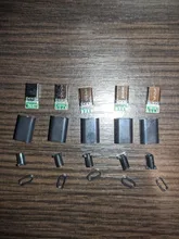 Tail Connectors Jack Electric-Terminals Male-Plug Type-C 5/10pcs Lot USB3.1 4-Pin Mirco
