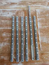 Drawer Runners Furniture Slide Slides Ball-Bearing Keyboard Cabinet Steel 2pcs