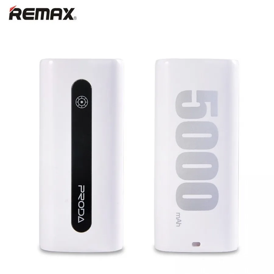 External Battery ReMax E5 Series RPL-2 5000mAh(White