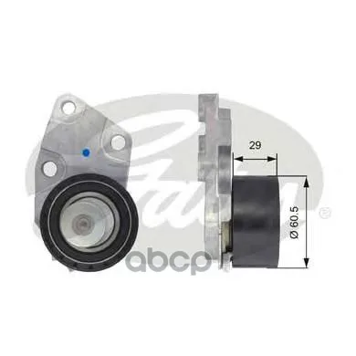T43039_ролик Натяжной Ремня Грм! Chevrolet Lacetti, Daewoo Nexia/Espero/Lanos 1.4-1.6 Dohc 93 Gates T43039 Gates арт. T43039