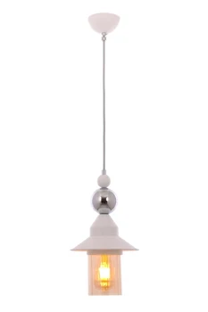 

AVONNI AV-65083-1BBY White Painted Modern Chandelier, E27, Metal