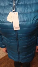 NewBang-Chaqueta de plumón largo con capucha para mujer, chaqueta ultraligera de invierno, abrigos de talla grande, 7XL, 8XL