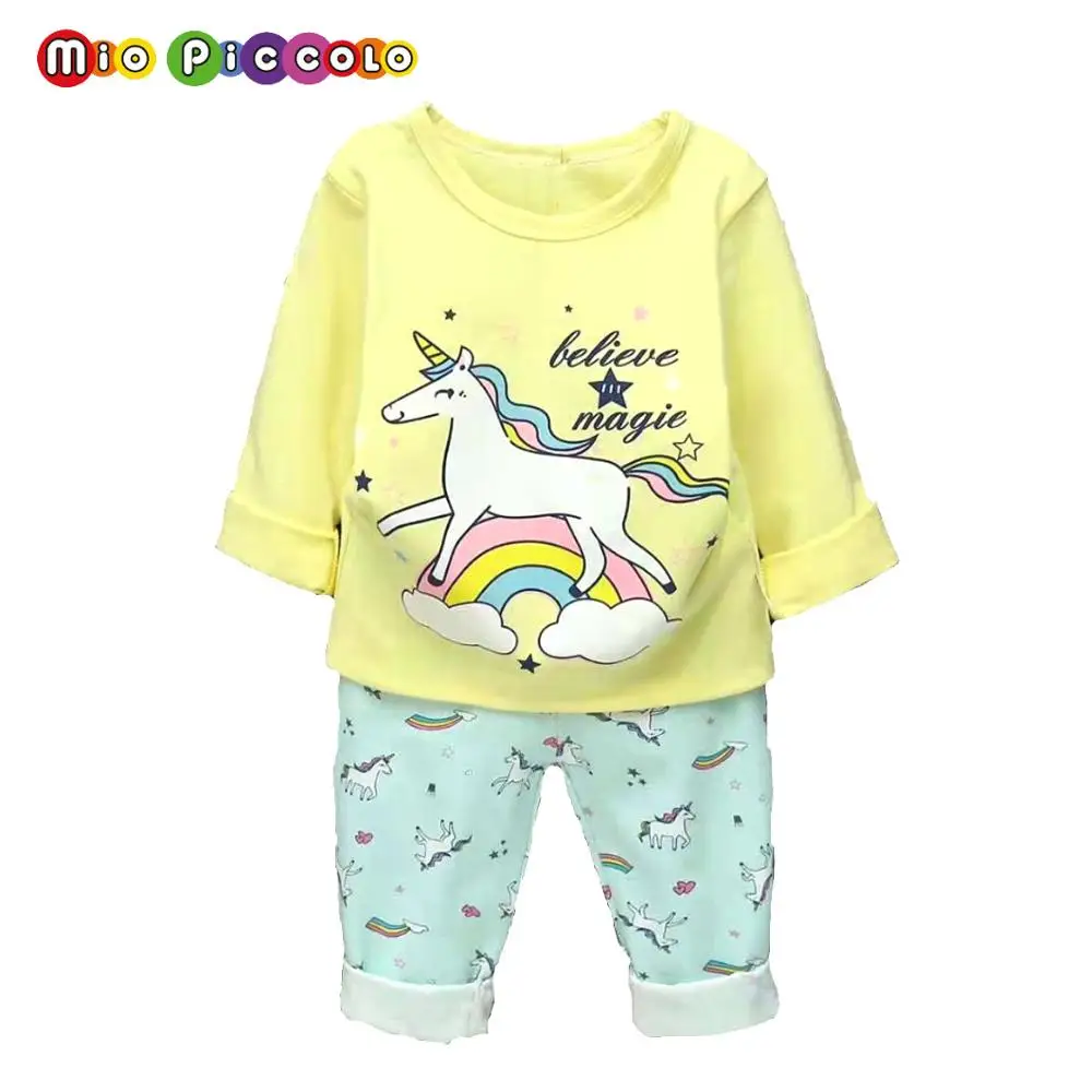 Пижамы; детская одежда для девочек; пижамы с единорогом; одежда для сна; детские пижамы