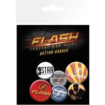 

Dc Comics: Flash - Mix (badge Pack)GB EYE3.31