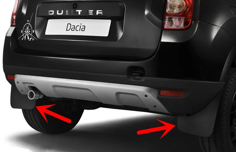Mudguard Set For Dacia Duster Renault Mud Flaps Car Decorations Pieces