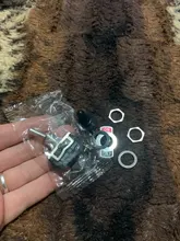 Toggle-Switch Miniature Small SPST Waterproof On-Off with Cover 12V 6-a/250/Vac/.. Heavy-Duty