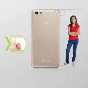 

Personalized Vestel Venus V3 Thin Transparent Silicone Phone Cover