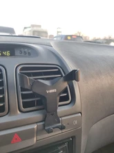 Soporte para móvil de coche, montaje para conducto de ventilación de aire, inducción GPS, giratorio de 360 grados, Universal, para teléfono