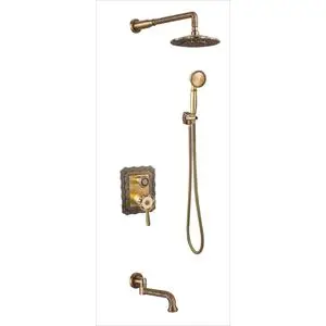 

Shower system Zorg antic bronze (a 104ds-br)