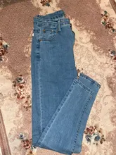 Pantalones vaqueros para mujer, Jeans femeninos de Color negro, pantalones elásticos ajustados para mujer, de talla grande