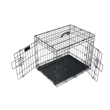 

M-PETS - Voyager Crate-Black-S-For dogs