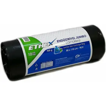 

Jumbo Gross size Garbage Bag 200 lt 80x110 cm 100pcs