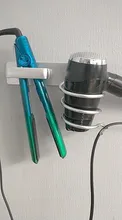 Bathroom Shelf Rack-Organizer Straightener-Holder Storage-Accessories Wall-Mounted Hair