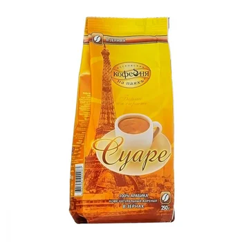 

Coffee Moscow coffee shop on the page "Suare", in grains, 250 gr