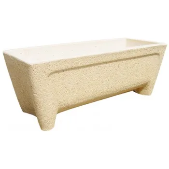 

Planter concrete-Big Stone 115x48x41cm. Ochre