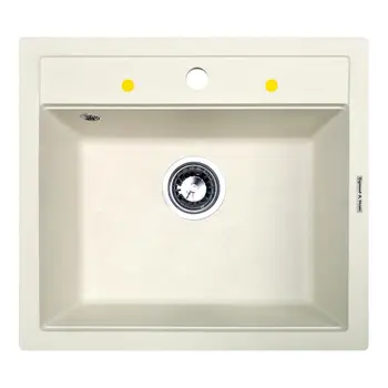 

Kitchen sink Zigmund & shtain Platz 560 stone salt beige granite