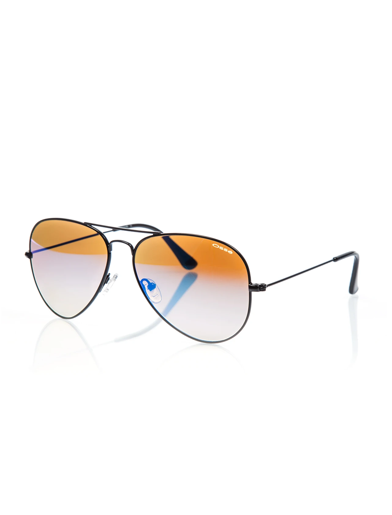 

Unisex sunglasses os 2183 12 metal black crystal drop pilot 58-14-135 osse