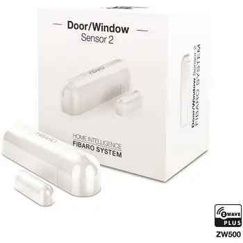

Sensor door/window compatible with Z-Wave Plus BiancoFibaro39.75 technology
