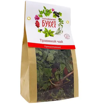 

Herbal tea "алтайский bouquet" горноалтайский energy, общеукрепляющий tea