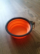 Dish Dog-Bowl Food-Container Water-Feeder Foldable Travel Silicone Puppy Outdoor Doggy