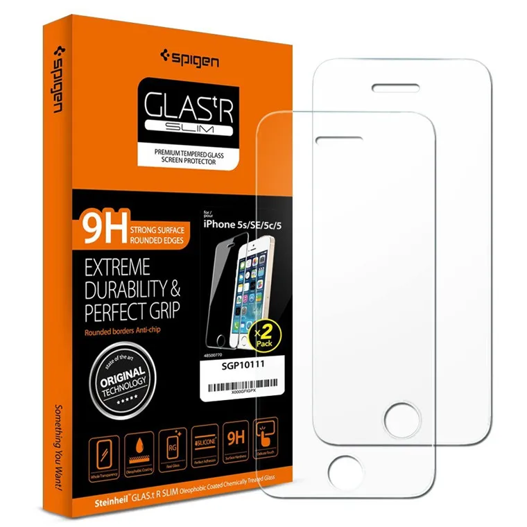 Защитное покрытие SGP Oleophobic Coated Tempered Glass GLAS.tR SLIM (SGP10111) для iPhone 5/5S | Мобильные