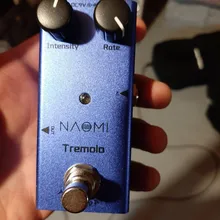 Pedal de efecto de guitarra Mini, DC 9V, con Control de intensidad