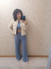 Conjunto de 2 piezas de Top y pantalones largos acanalados para mujer, chándal Sexy de manga corta con cuello redondo, Conjunto femenino 2021